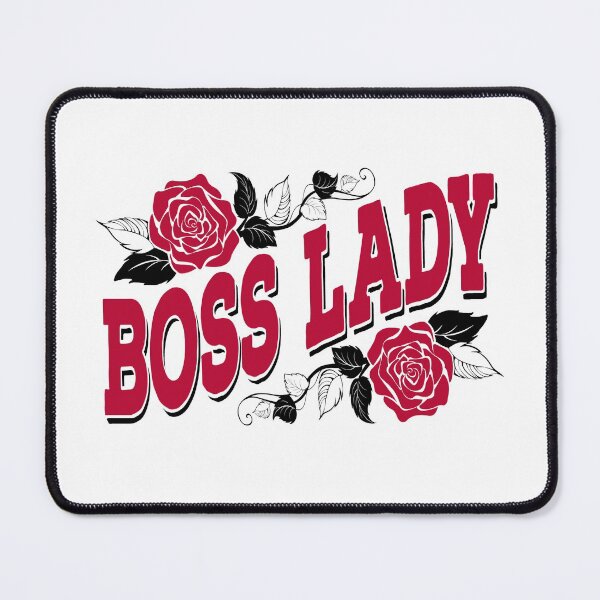 Item preview, Boss Lady Feminist Empowerment Mothers Day Retro Inspirational Saying designed and sold by Bad Kitty Designz.