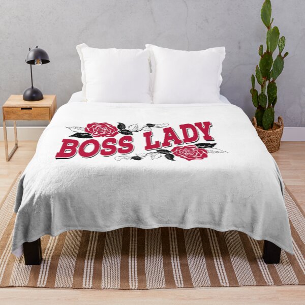 Item preview, Boss Lady Feminist Empowerment Mothers Day Retro Inspirational Saying designed and sold by Bad Kitty Designz.