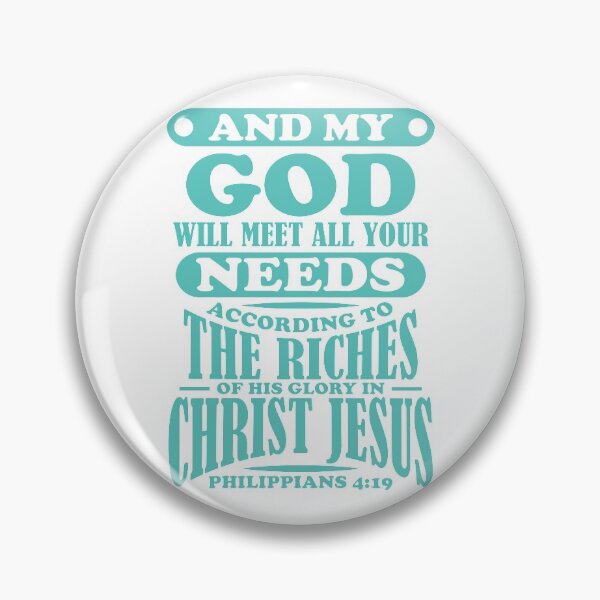 Item preview, Bible Verse Philippians 4:19 designed and sold by garmentoffaith.