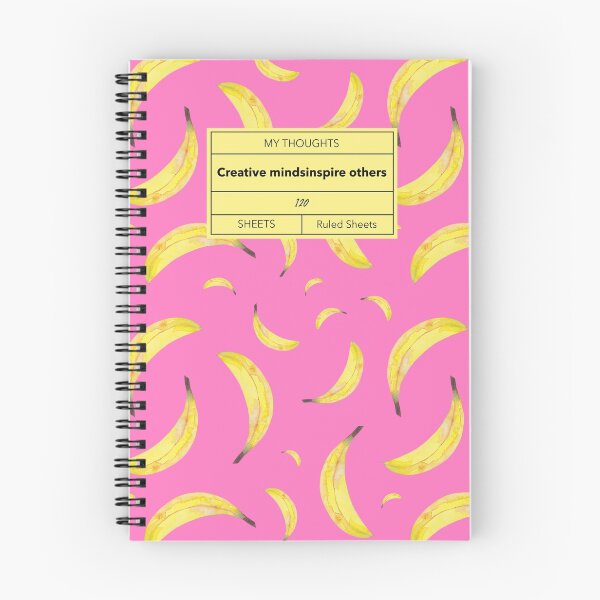 Artikelvorschau, Girly Pink, Yellow Banana, Lustig, Inspirierend entworfen und verkauft von Luxe Lilly  & Co..