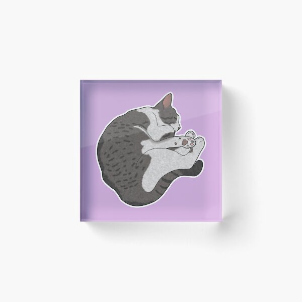 Item preview, Pin-Up Cat - Bi-Color Tabby Kitten designed and sold by katkarynd.