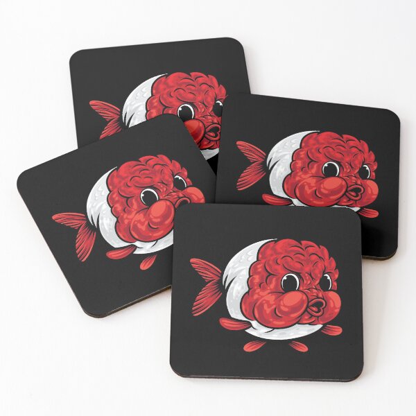 Item preview, The Cutest kawaii Ranchu Goldfish designed and sold by AnimalLover4eva.