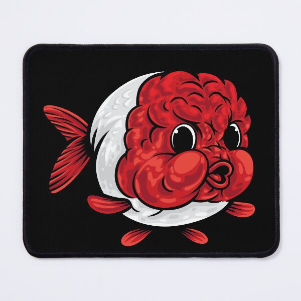 Item preview, The Cutest kawaii Ranchu Goldfish designed and sold by AnimalLover4eva.