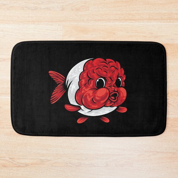 Item preview, The Cutest kawaii Ranchu Goldfish designed and sold by AnimalLover4eva.