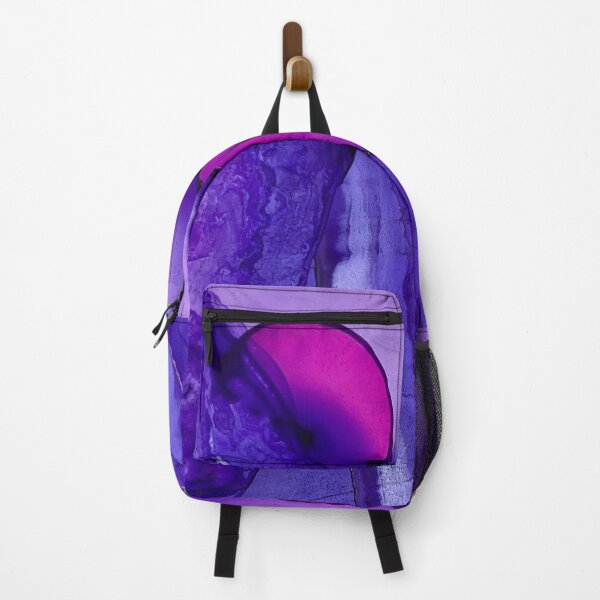Item preview, Rich Purple and Hot Pink Abstract Alcohol Ink designed and sold by melodywatson.