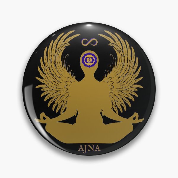 Item preview, AJNA THIRD EYE CHAKRA ANGEL designed and sold by Mercurial Merkaba.