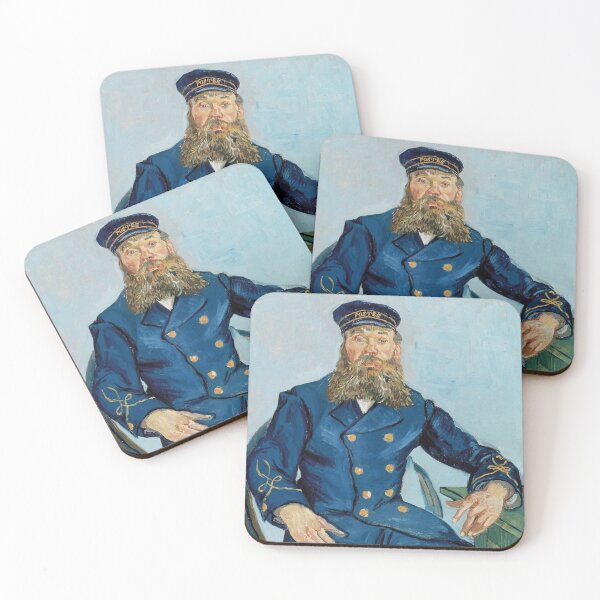 Item preview, Portrait of the Postman Joseph Roulin designed and sold by amonarte.