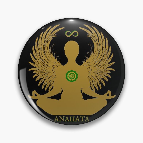Item preview, ANAHATA HEART CHAKRA ANGEL designed and sold by Mercurial Merkaba.