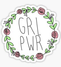 GRL PWR Sticker