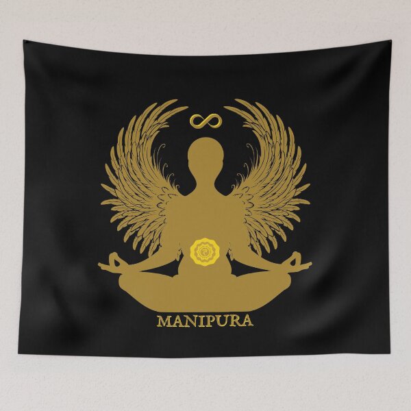 Item preview, MANIPURA SOLAR PLEXUS CHAKRA ANGEL designed and sold by Mercurial Merkaba.