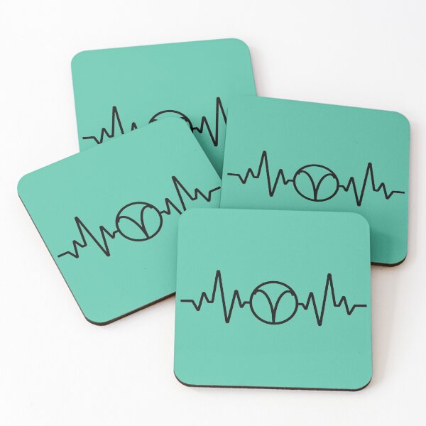 Item preview, Heartbeat Tattoos / Aries Heartbeat Tattoo designed and sold by haRexia.
