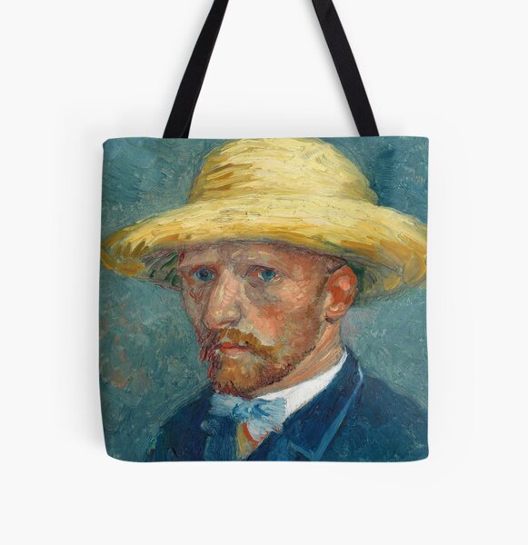 Pokémon Center × Van Gogh Museum: Eevee Inspired by Self-Portrait with  Straw Hat Canvas Tote Bag