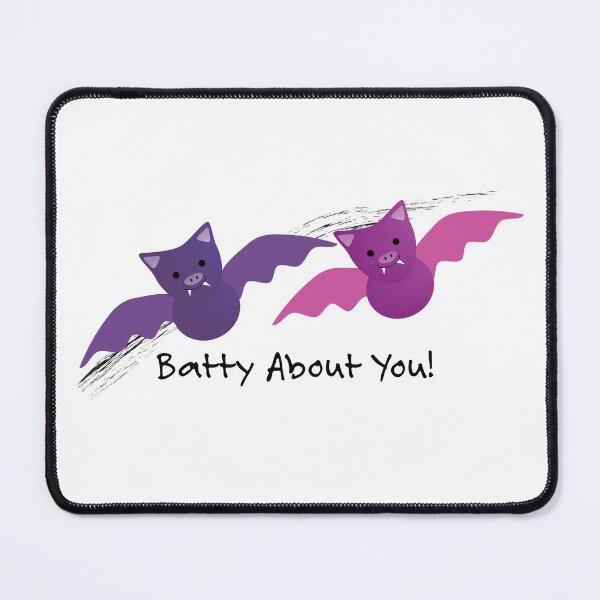 Item preview, Cute and Funny Batty About You Bats designed and sold by Hedgie Designs.