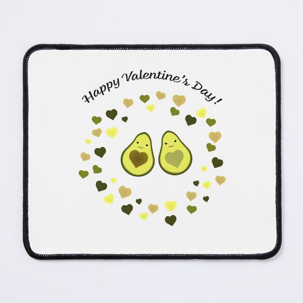 Item preview, Avocado Love Happy Valentine's Day designed and sold by Hedgie Designs.