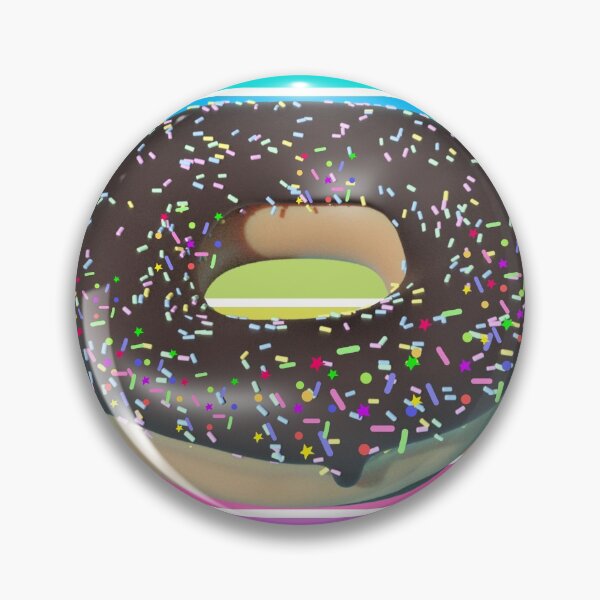 Item preview, cute Donut  designed and sold by BronikowskiART.