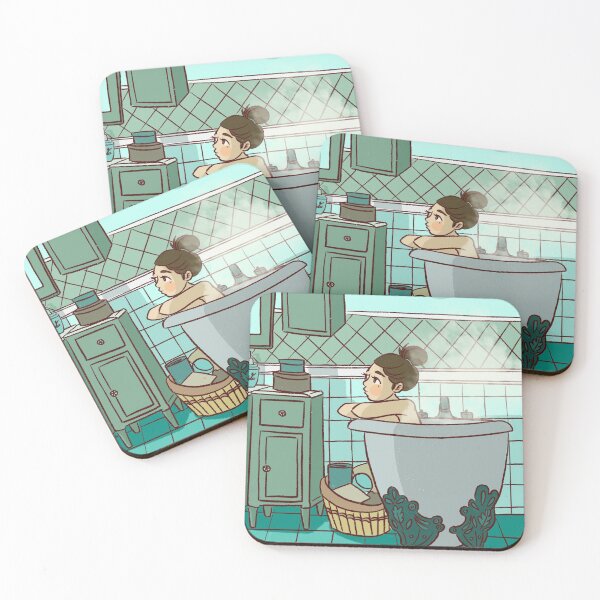 Item preview, Girl in the tub designed and sold by Arelibelula.