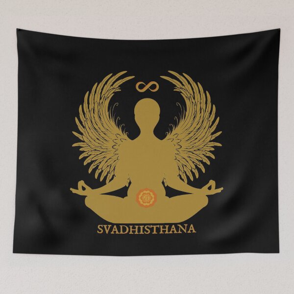Item preview, SVADHISTHANA SACRAL CHAKRA CHAKRA ANGEL designed and sold by Mercurial Merkaba.