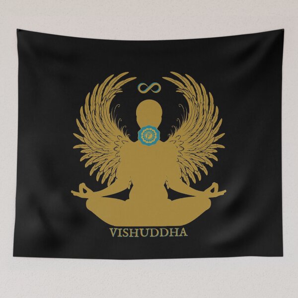 Item preview, VISHUDDHA THROAT CHAKRA ANGEL designed and sold by Mercurial Merkaba.