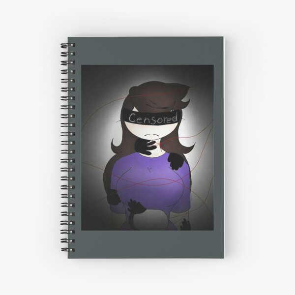 QSMP Jaiden Animations slaying Spiral Notebook by BonnBr111