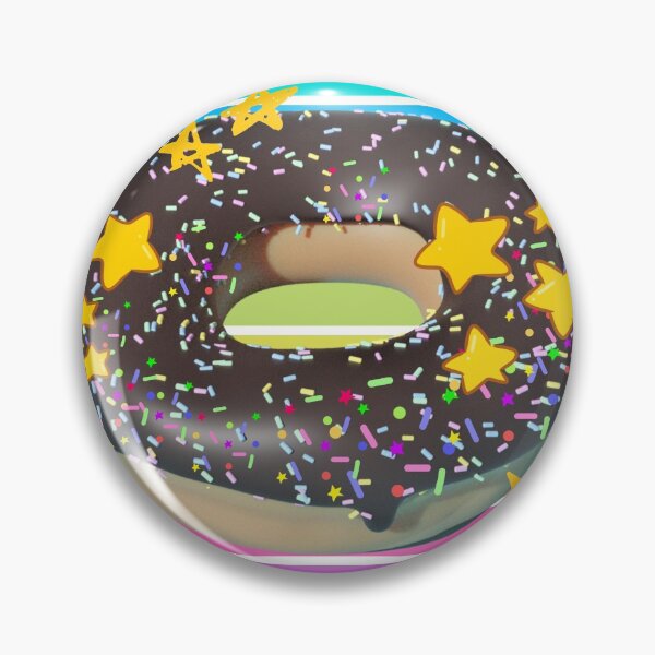 Item preview, funny Donut with stars designed and sold by BronikowskiART.
