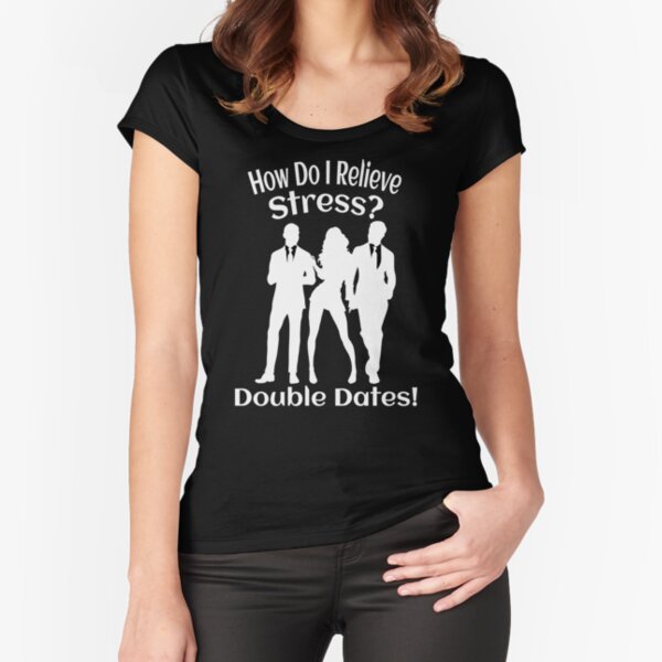 Item preview, How Do I Relieve Stress? Double Dates! Swinger Lifestyle Design. For Darker Colors designed and sold by swingersshop.
