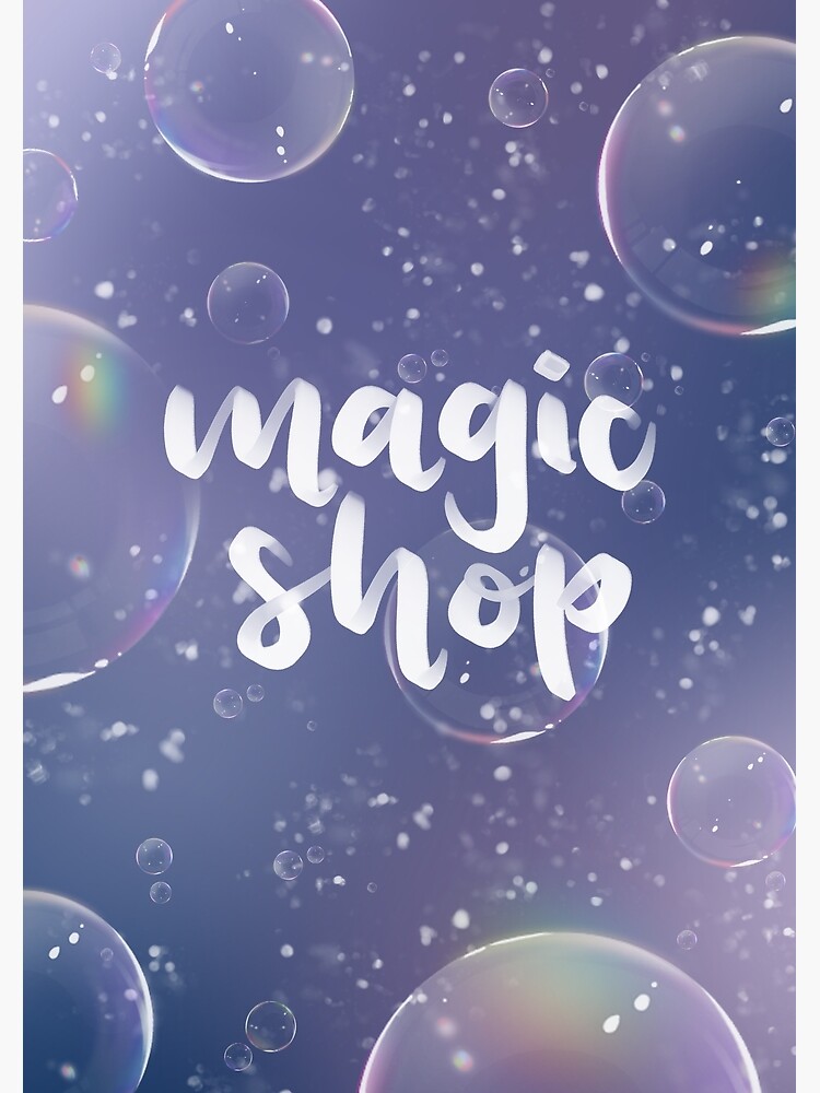 Magic Shop Bts Tote Bag by FatisArt