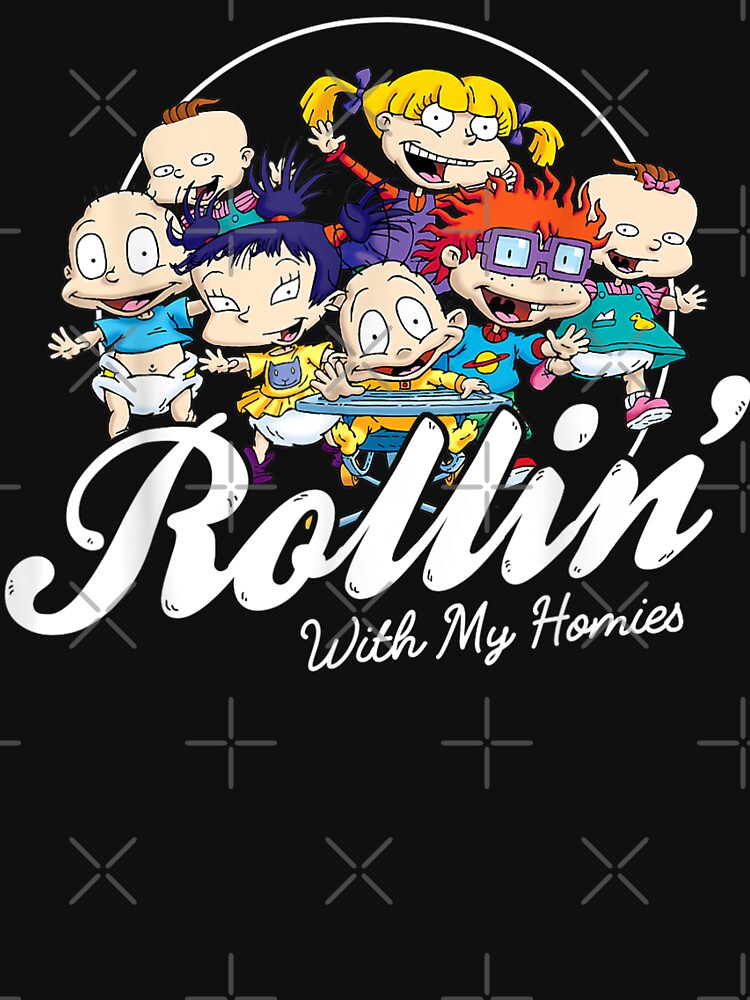 Disover Rugrats Rollin With My Homies Baby T-Shirt