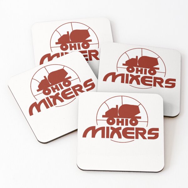 Item preview, Ohio Mxers Continental Basketball Association Vintage Logo designed and sold by A Little Bit of  Everything.