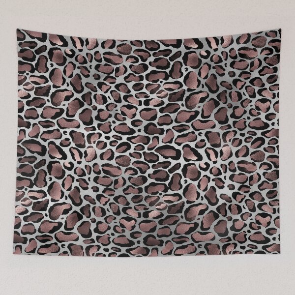 Item preview, Metallic Rose Gold Leopard designed and sold by storyboxdesigns.