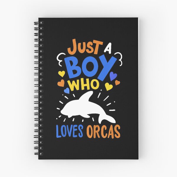 Item preview, Just A Boy Who Loves Orcas designed and sold by spherevilla.