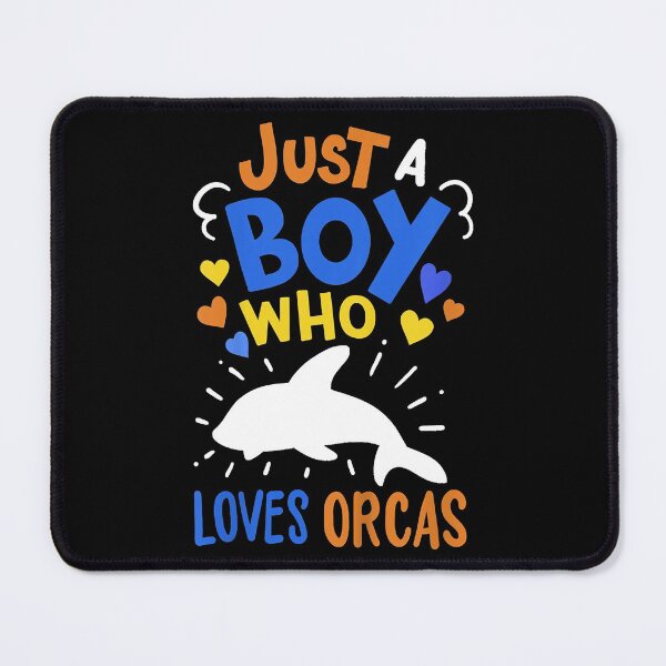 Item preview, Just A Boy Who Loves Orcas designed and sold by spherevilla.