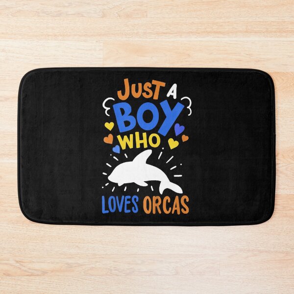 Item preview, Just A Boy Who Loves Orcas designed and sold by spherevilla.
