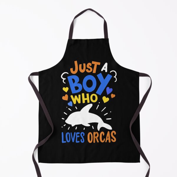Item preview, Just A Boy Who Loves Orcas designed and sold by spherevilla.