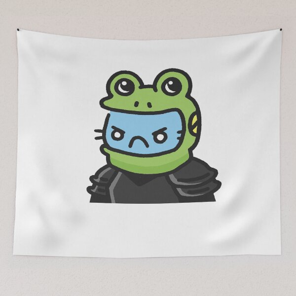 Item preview, Cool Cat#8253  Cute cat Cartoon cat Frog hat designed and sold by PetTotem.