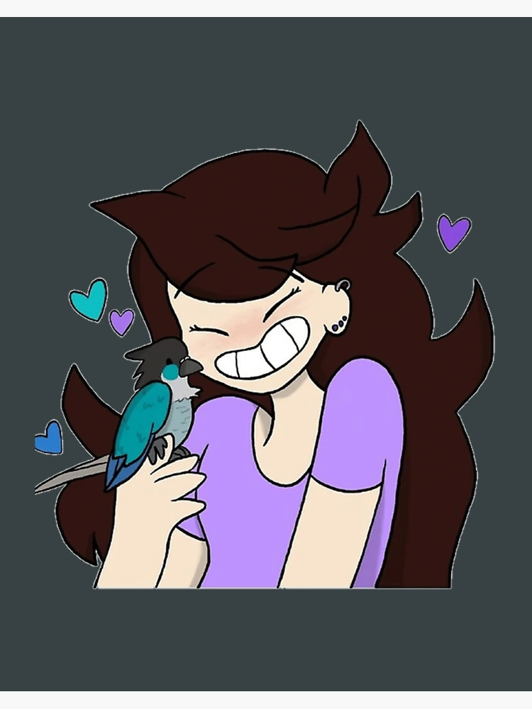 jaiden animations Art Board Print for Sale by Design_ Mart