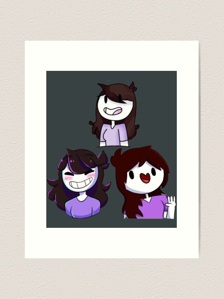 jaiden animations (2) Art Board Print for Sale by Kaliadesign