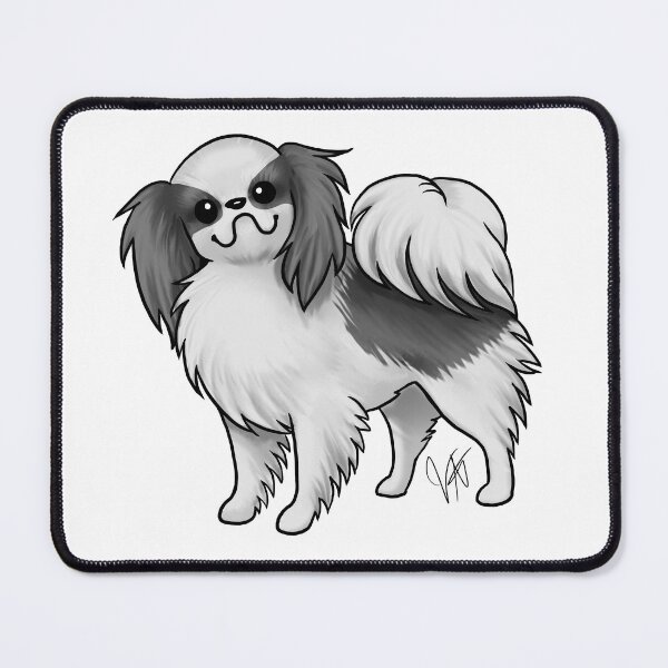 Item preview, Dog - Japanese Chin - Black designed and sold by Jennifer Stolzer.
