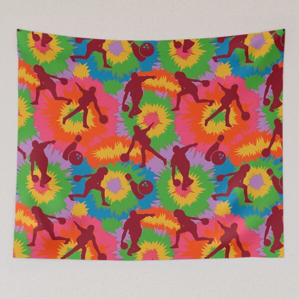 Item preview, Bowling Colorful Art designed and sold by MobertsonArt.