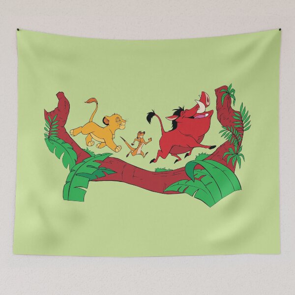 Item preview, Funny Simba, Timon and Pumbaa designed and sold by DavidMiller55.