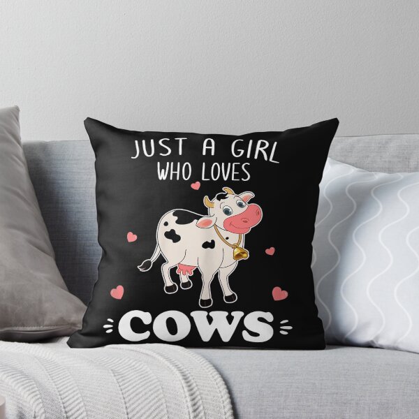 Item preview, Just A Girl Who Loves Cows designed and sold by spherevilla.