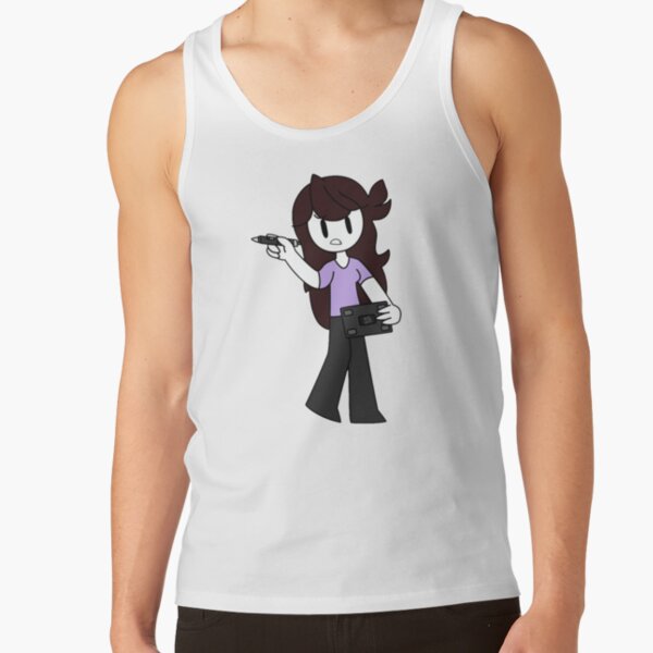 Jaiden Animations Merch Awkward Tank Top - TeeHex