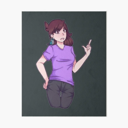 jaiden animations (2) Art Board Print for Sale by Kaliadesign