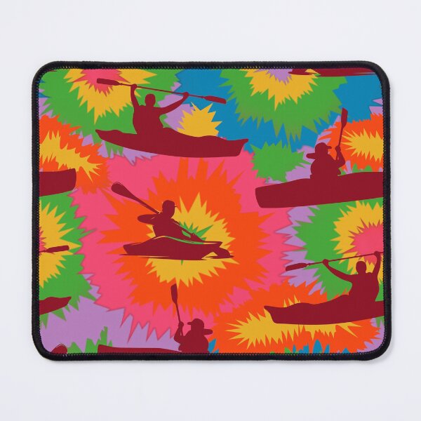 Item preview, Canoeing Colorful Pattern designed and sold by MobertsonArt.