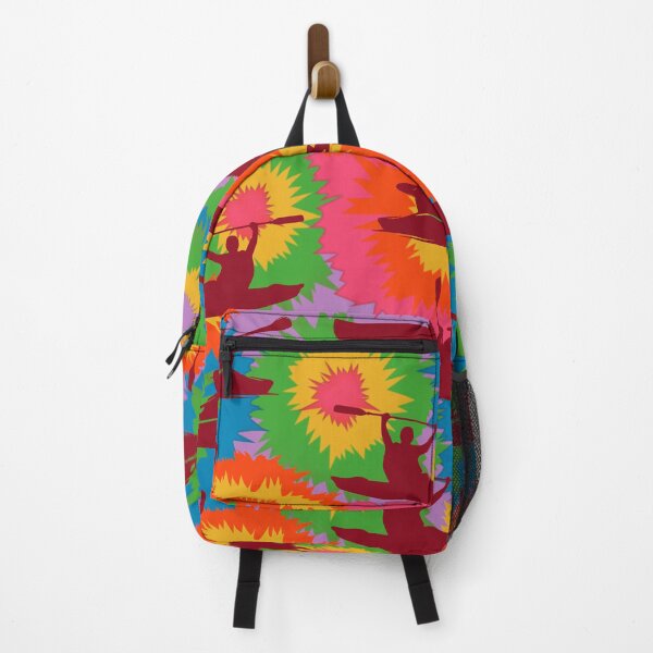 Item preview, Canoeing Colorful Pattern designed and sold by MobertsonArt.