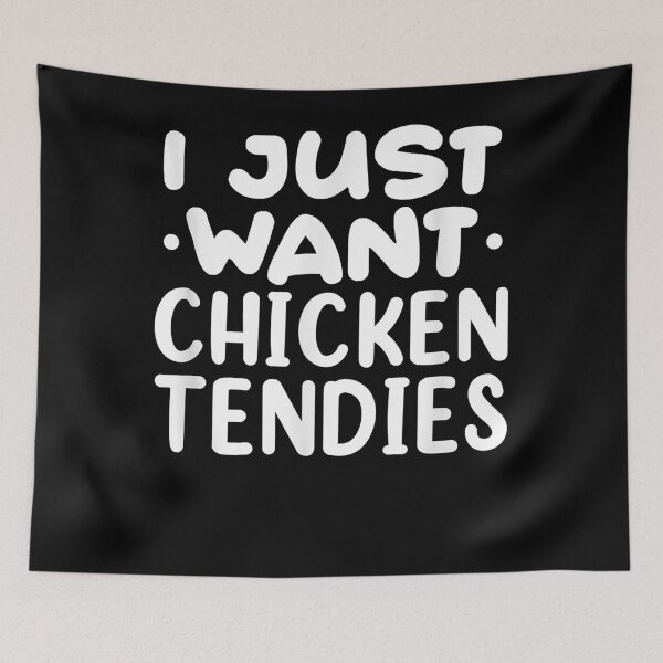 Artikelvorschau, Chicken Tender Chicken Nuggets Ich will nur Chicken Tendies entworfen und verkauft von JacobBennett124.