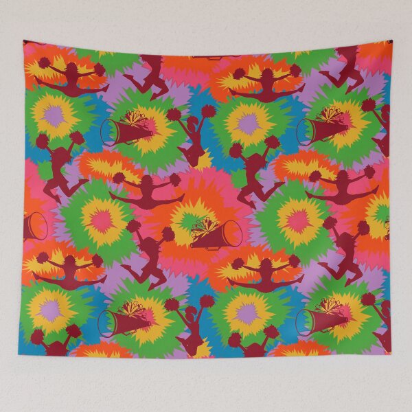 Item preview, Cheerleading Colorful Art designed and sold by MobertsonArt.