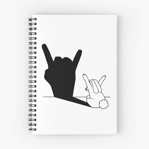 Item preview, Rabbit Rock and Roll Hand Shadow designed and sold by mobiiart.