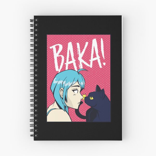 Item preview, Funny Kawaii Baka Cat Slap - Funny Japanese Anime Meme   designed and sold by LemonMuMu.