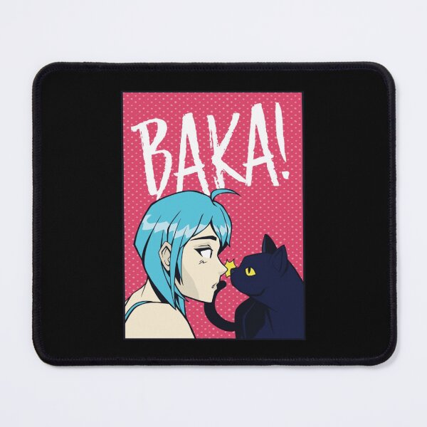 Item preview, Funny Kawaii Baka Cat Slap - Funny Japanese Anime Meme   designed and sold by LemonMuMu.