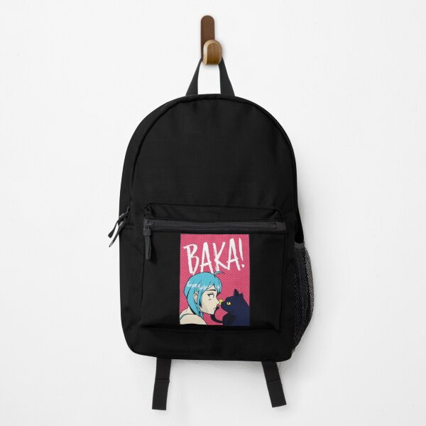 Item preview, Funny Kawaii Baka Cat Slap - Funny Japanese Anime Meme designed and sold by LemonMuMu.